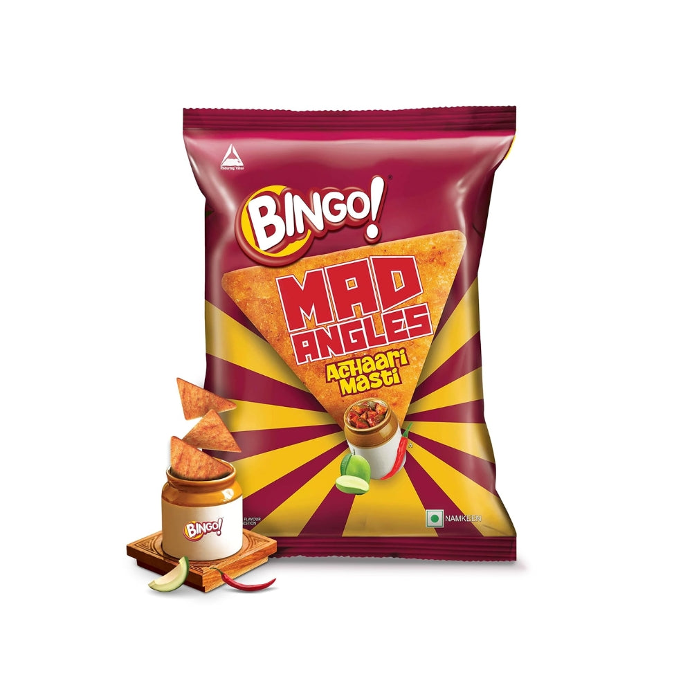Bingo Mad Angles Achaari Masti Crisps 60 g