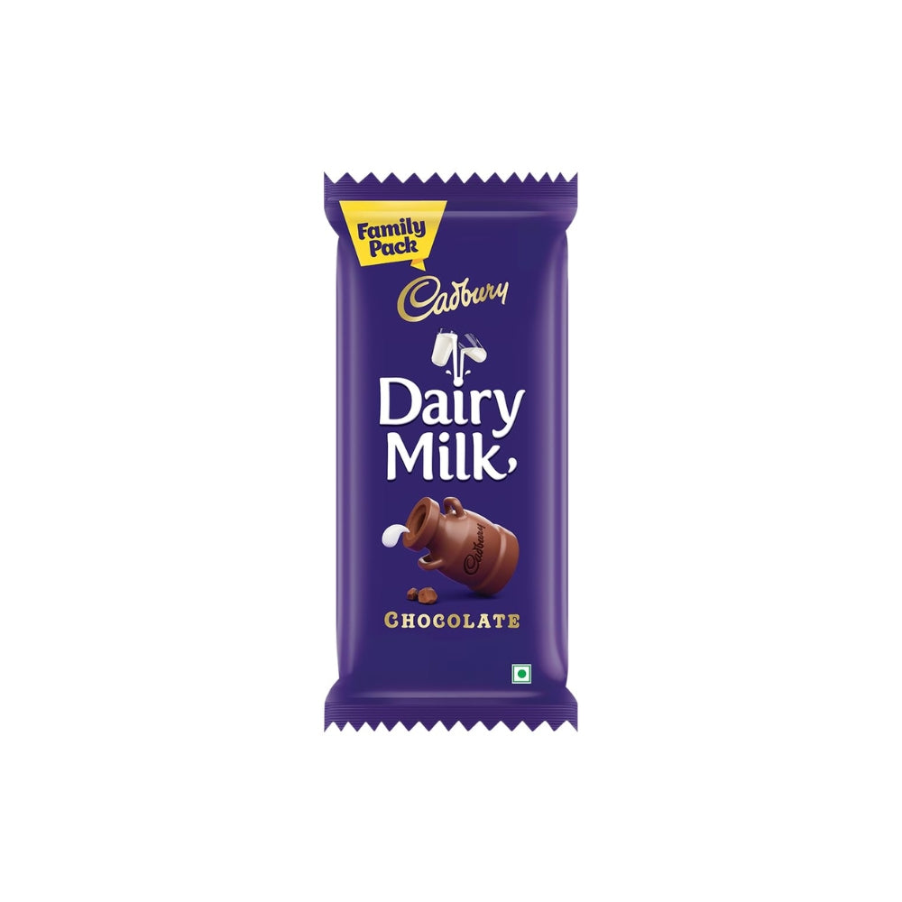 Cadbury Dairy Milk Milk Chocolate Bar Family Pack 112 g