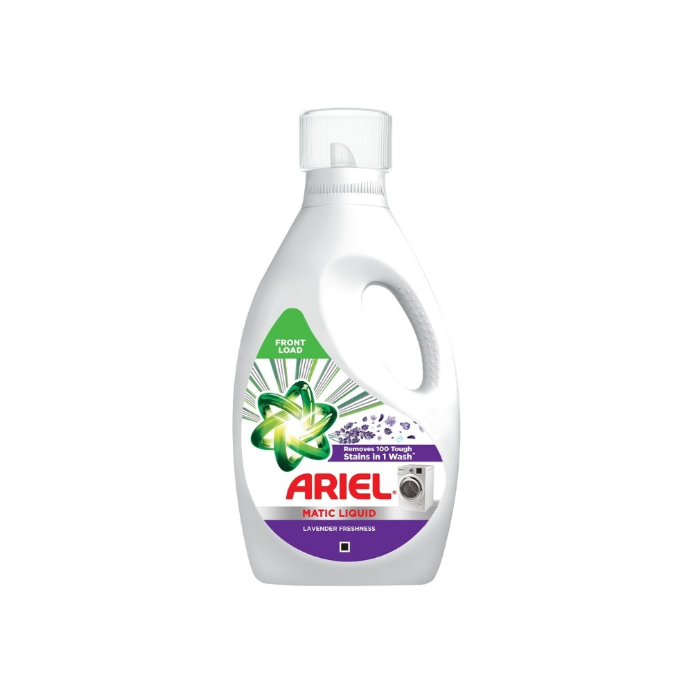 Ariel Lavender Front Load Liquid Detergent 900 ml