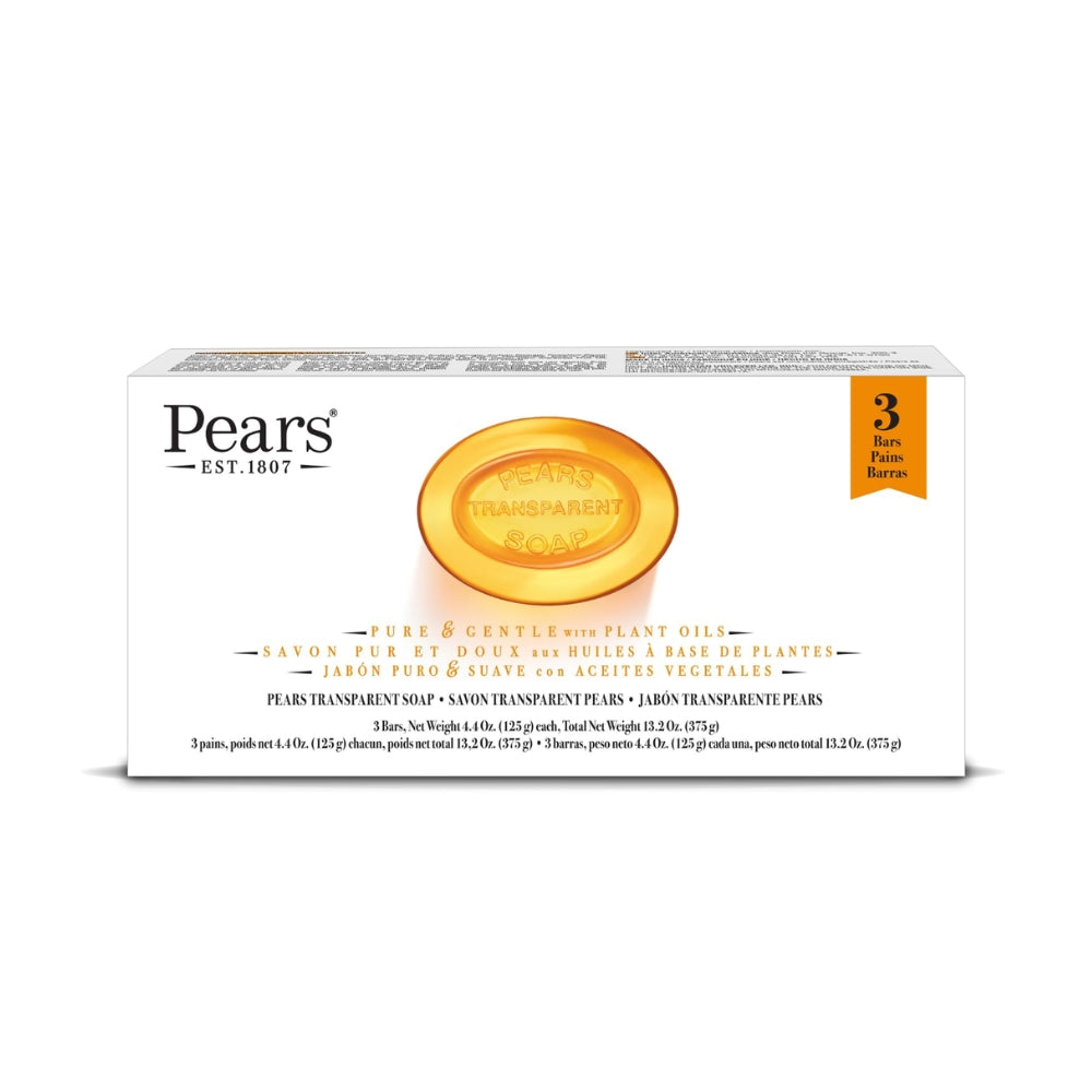 Pears Pure & Gentle Soap 3 x 125 g