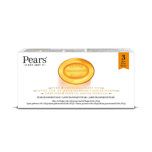 Pears Pure & Gentle Soap 3 x 125 g