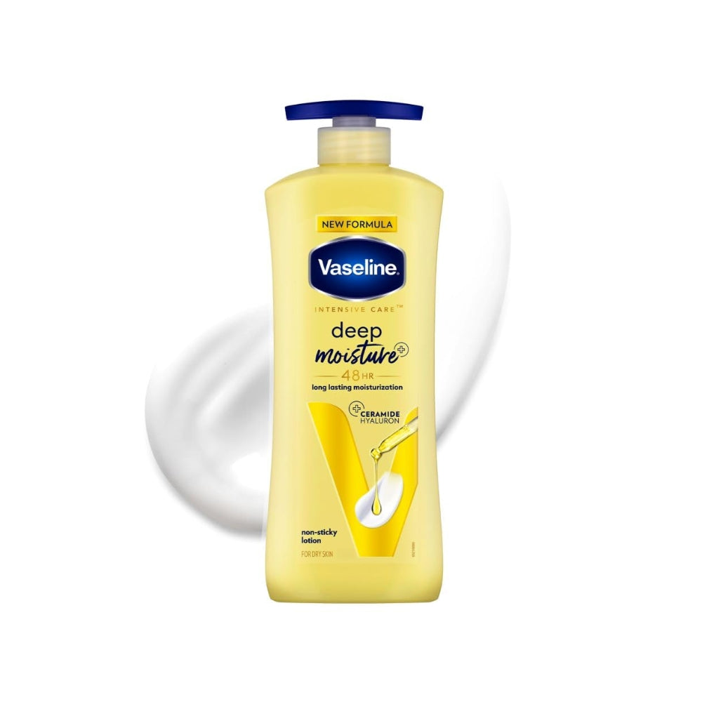Vaseline Intensive Care Deep Body Lotion (Long Lasting Moisturization For Healthy, Glowing Skin) 400 ml